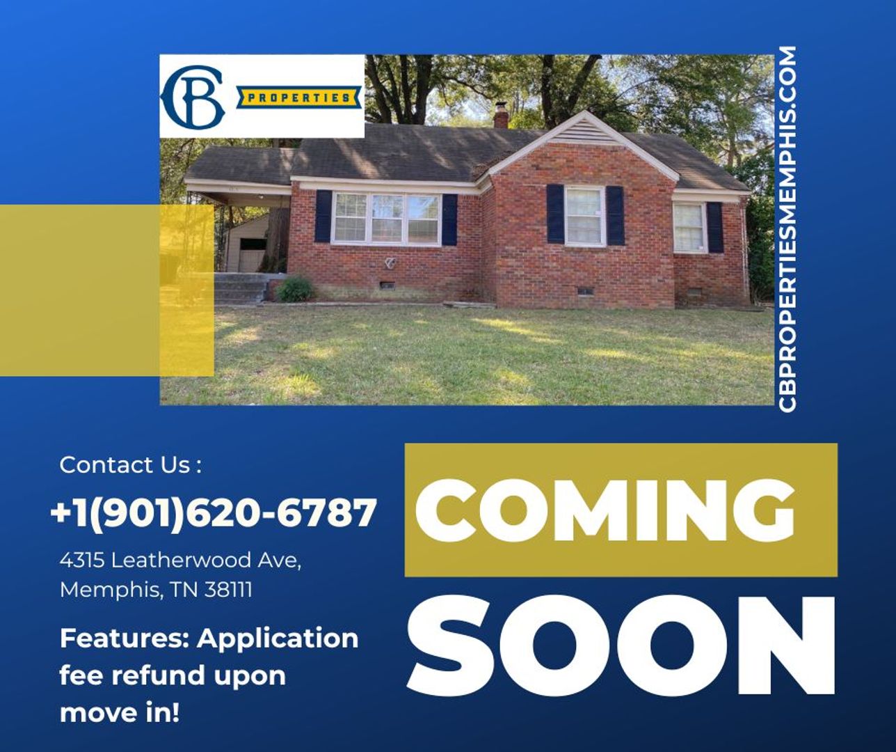 Memphis House: 4315 Leatherwood Ave