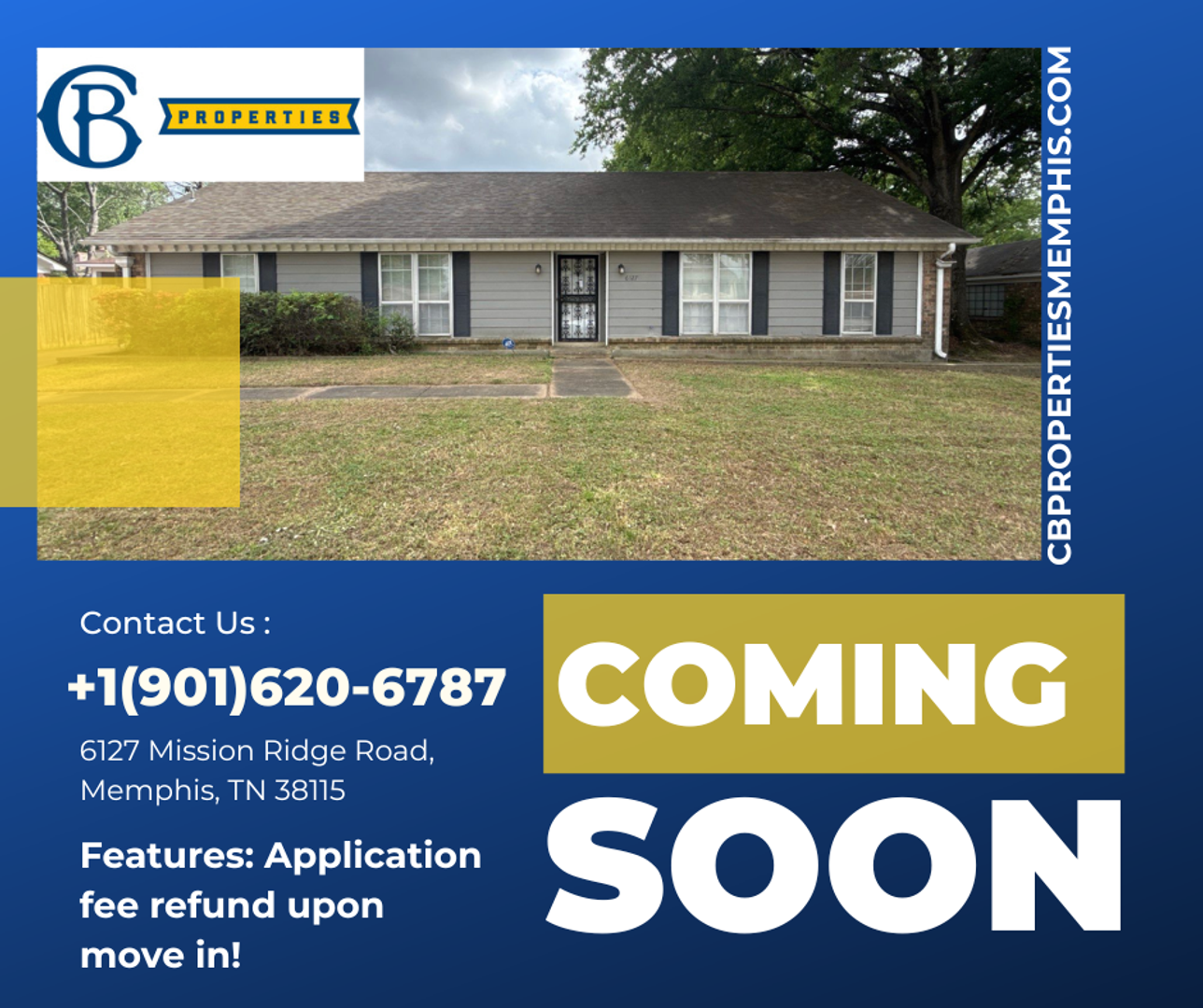 Memphis House: 6127 Mission Ridge Rd