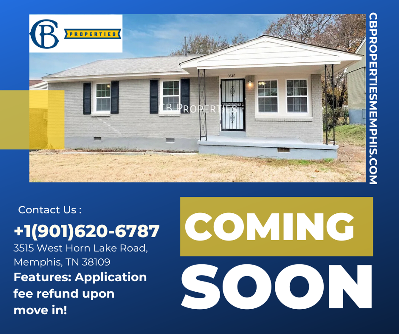 Memphis House: 3515 W Horn Lake Rd