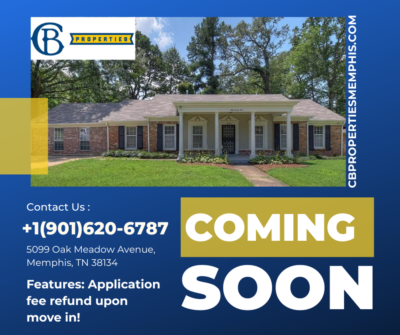 Memphis House: 5099 Oak Meadow Ave