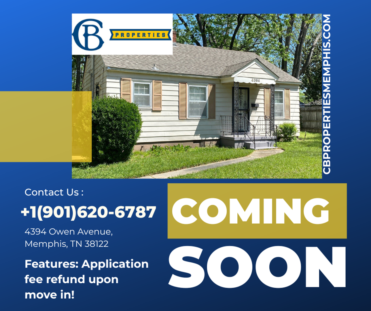 Memphis House: 4394 Owen Ave