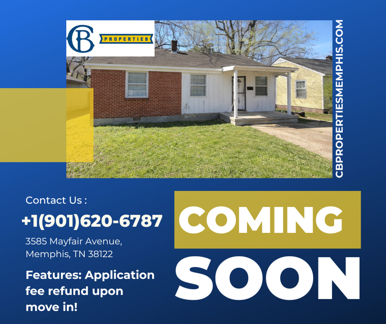 Memphis House: 3585 Mayfair Ave