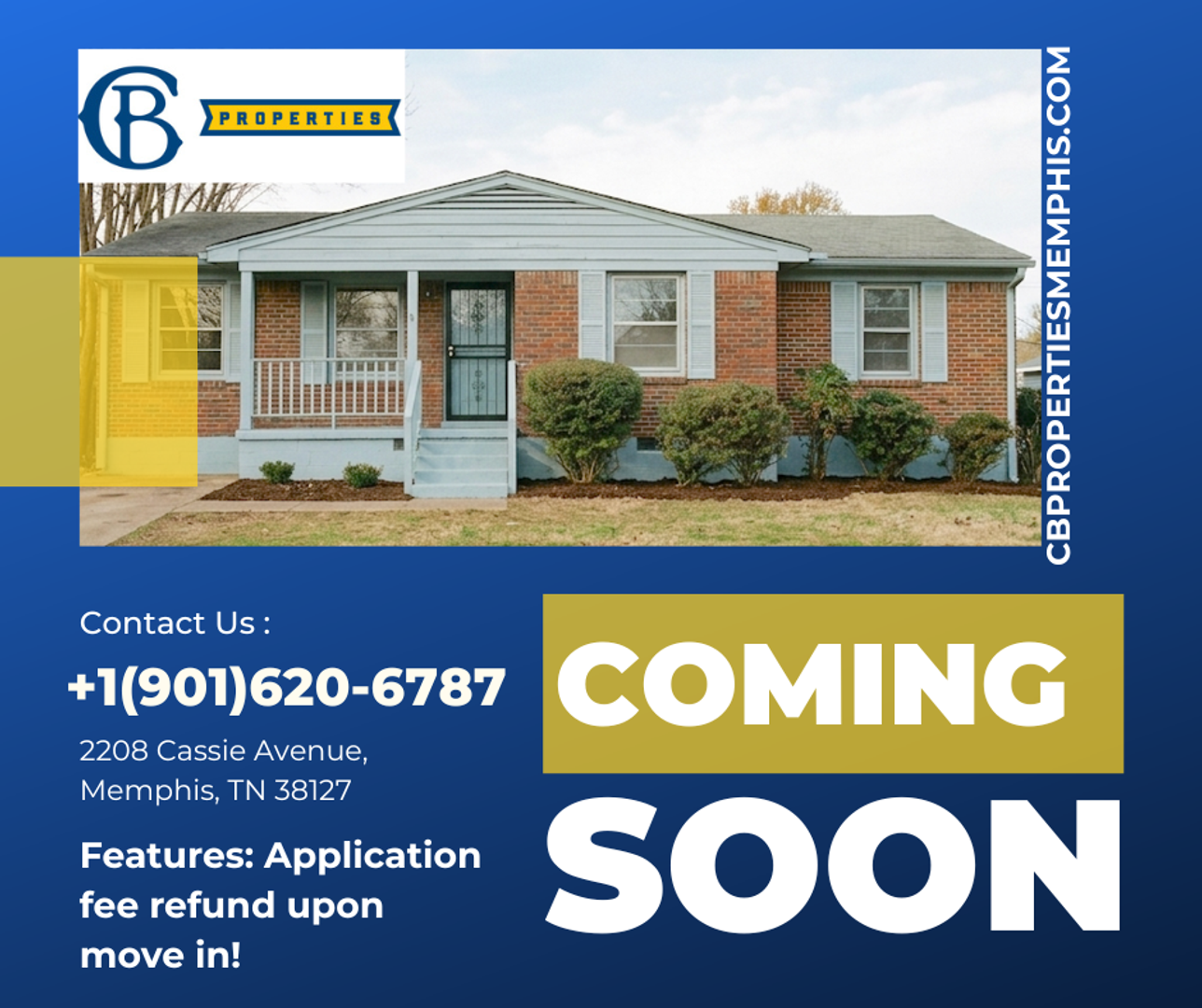 Memphis House: 2208 Cassie Ave