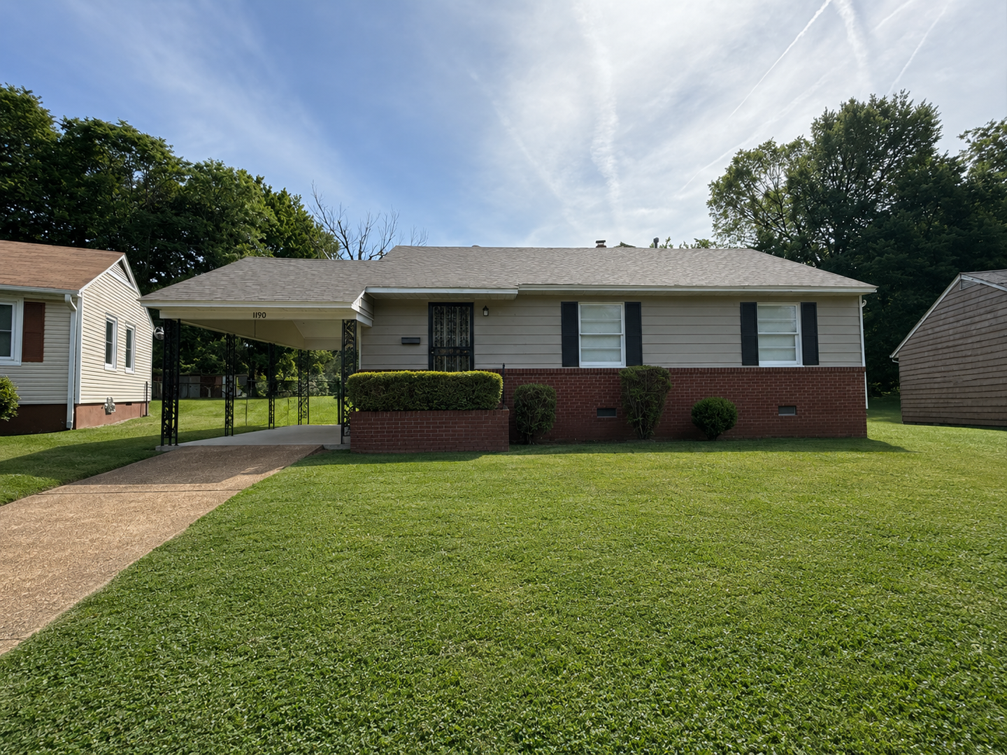 Memphis House: 1190 Inman Cove