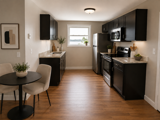 Updated two bedroom apartment with water views! – photo 1