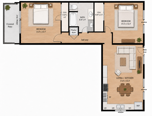 Beautiful Newly Constructed Two Bedroom Located in Santa Cruz! – photo 1