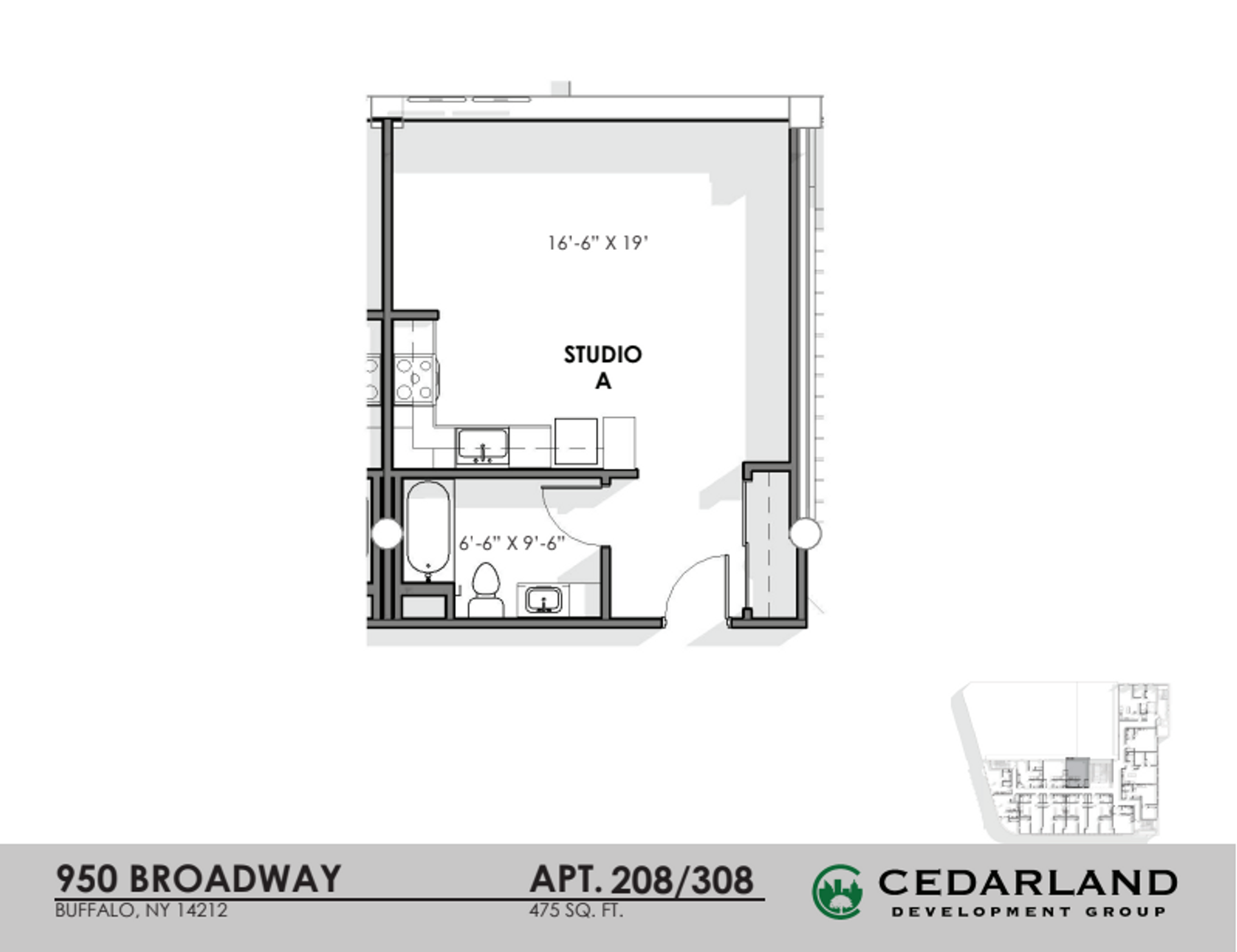 Buffalo Apartment: 950 Broadway