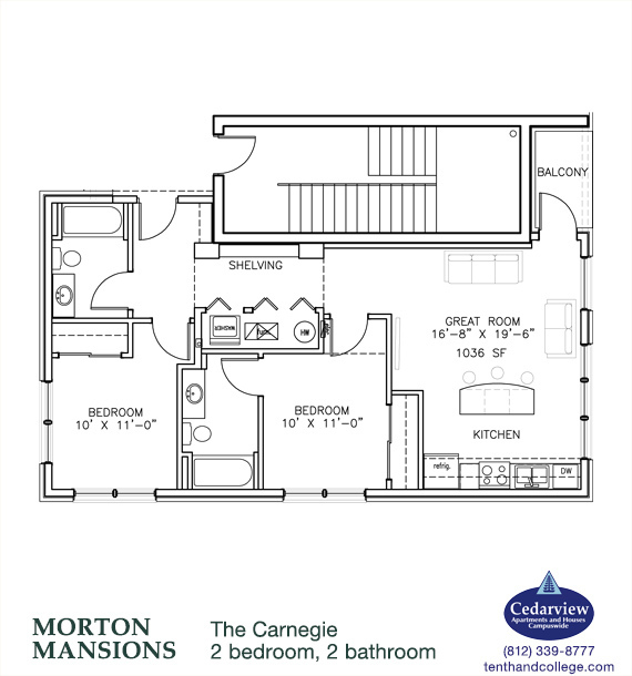 532 N. Morton Street, Apt #204, Bloomington, IN 47404