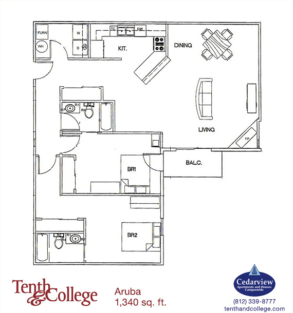 601 N. College Avenue, Apt. #319, Bloomington, IN 47404