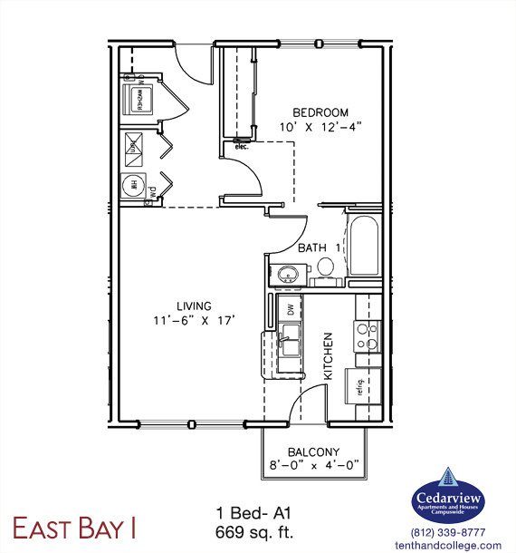 Bloomington Apartment: 2539  Eastgate Lane