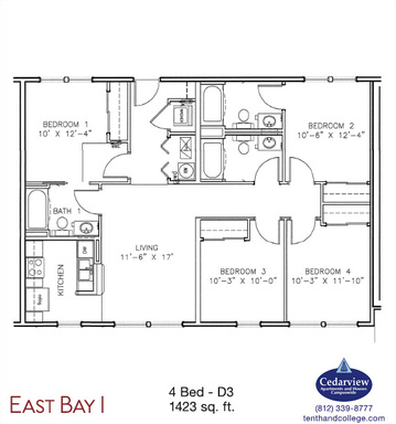 EastBay I - D3 (4 Bed, 3 Bath) – photo 1