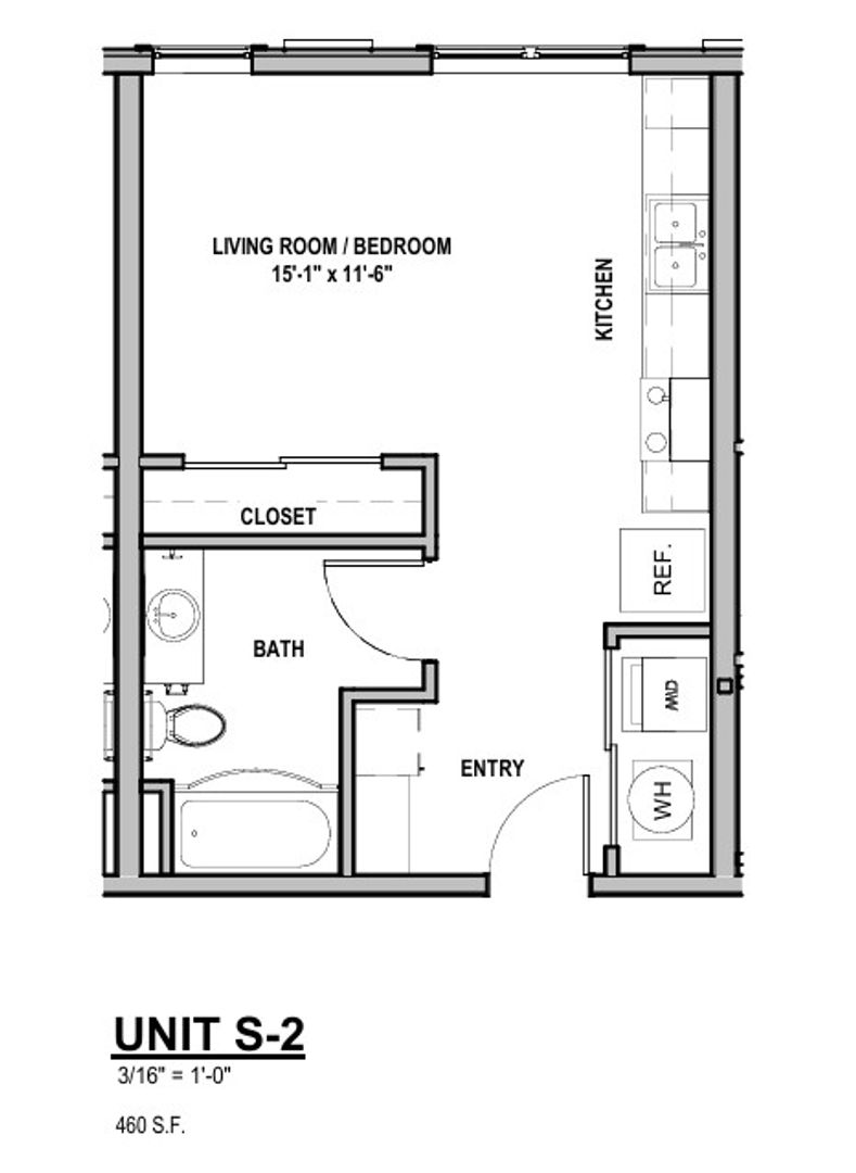 116 S. Indiana Ave. - 302, Lewis Building, Bloomington, IN 47408