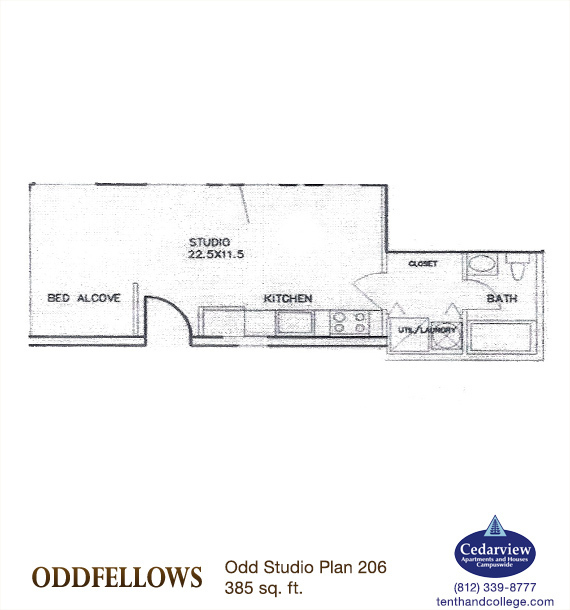 Bloomington Apartment: 106 E. Kirkwood Ave.