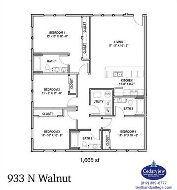 933 N Walnut - 4 Bed, 3 Bath – photo 1