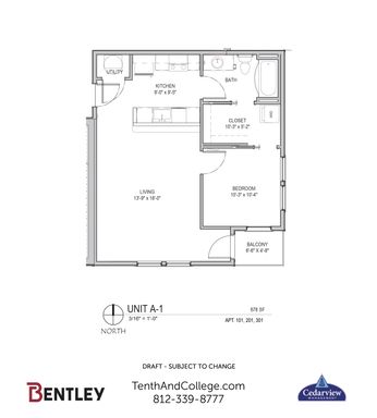 Corner 1 Bed with Balcony and Jumbo Living Room – photo 1