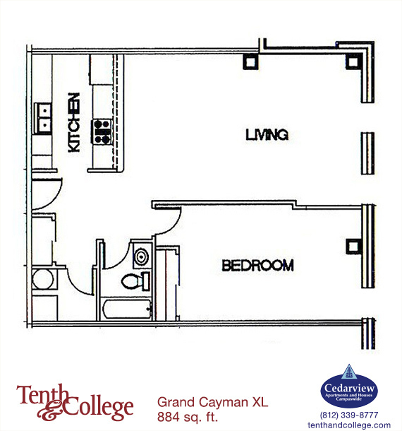 601 N. College Avenue, Apt. #122, Bloomington, IN 47404