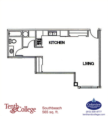 Tenth & College - South Beach - Studio – photo 1