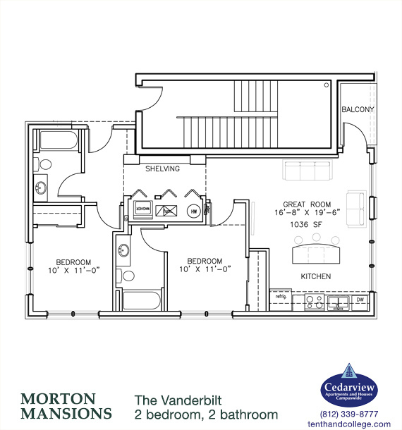 532 N. Morton Street, Apt #405, Bloomington, IN 47404