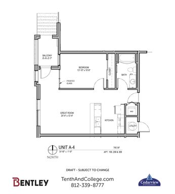 Large 1 Bed with Private Patio (or Balcony) – photo 1