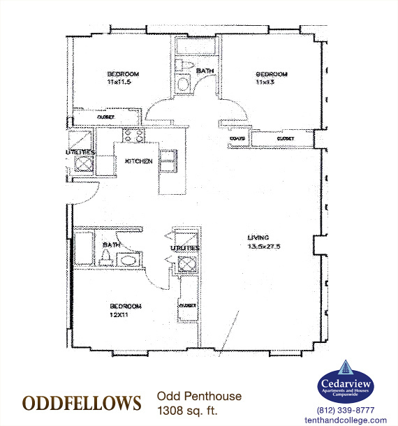 Bloomington Apartment: 106 E. Kirkwood Ave.