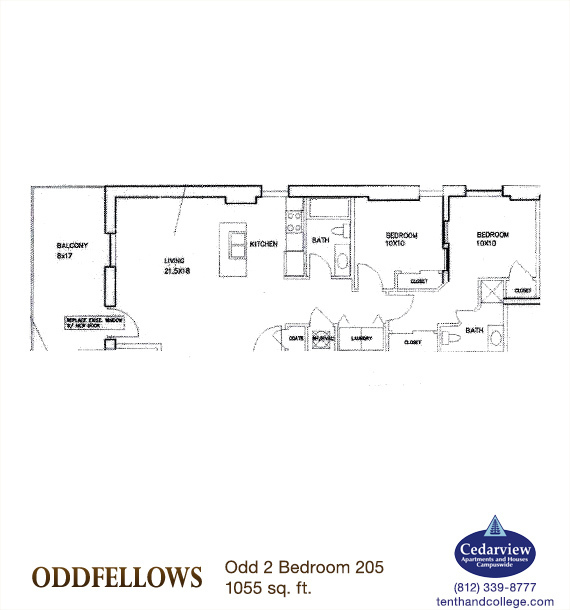 Bloomington Apartment: 106 E. Kirkwood Ave.