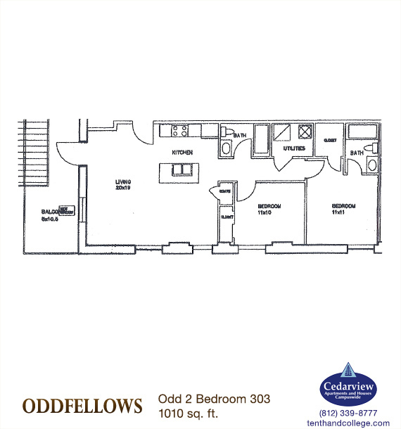 Bloomington Apartment: 106 E. Kirkwood Ave.