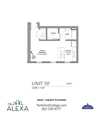 Corner Studio with Courtyard View – photo 1