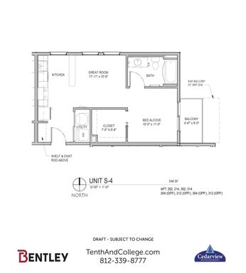 Studio with Separate Sleeping Area and Balcony – photo 1