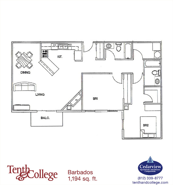 601 N. College Avenue, Apt. #313, Bloomington, IN 47404