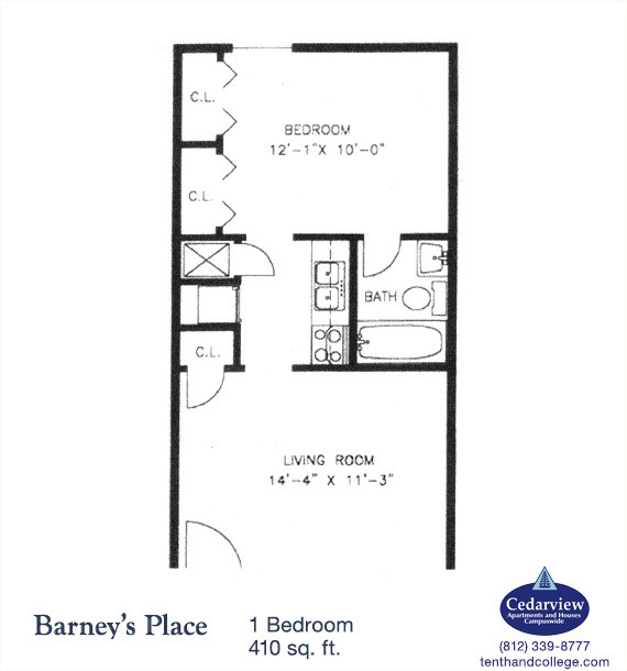 612 N. Grant Street, Apt #05, Bloomington, IN 47408
