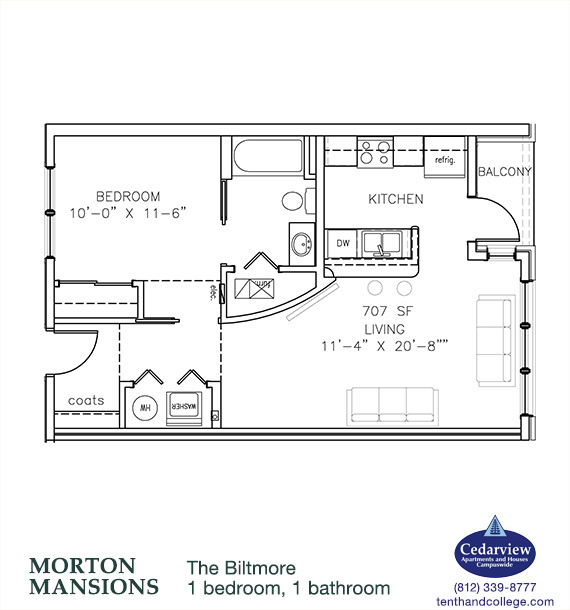 Bloomington Apartment: 532 North Morton Street