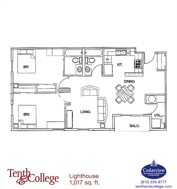 601 N. College Avenue, Apt. #201, Bloomington, IN 47404