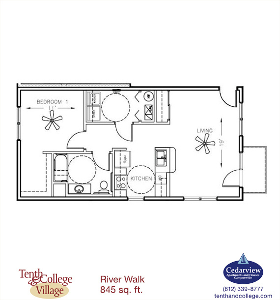 602 N. Morton Street, Apt #309, Bloomington, IN 47404