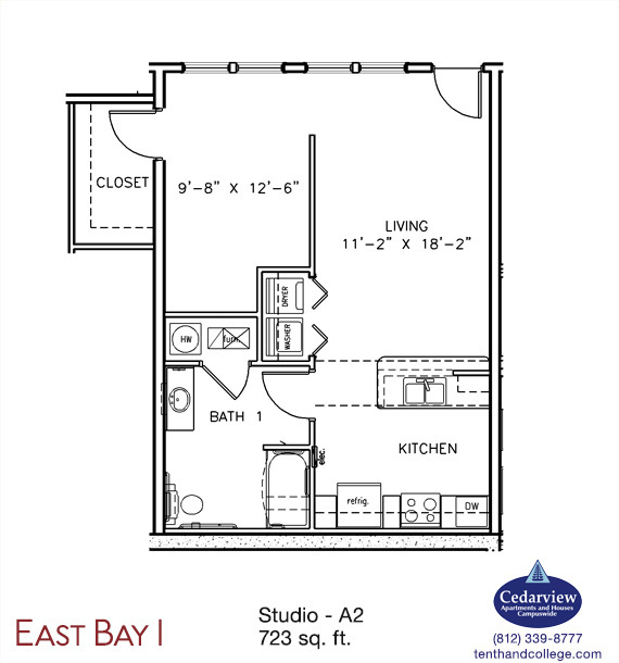 Bloomington Apartment: 2539  Eastgate Lane
