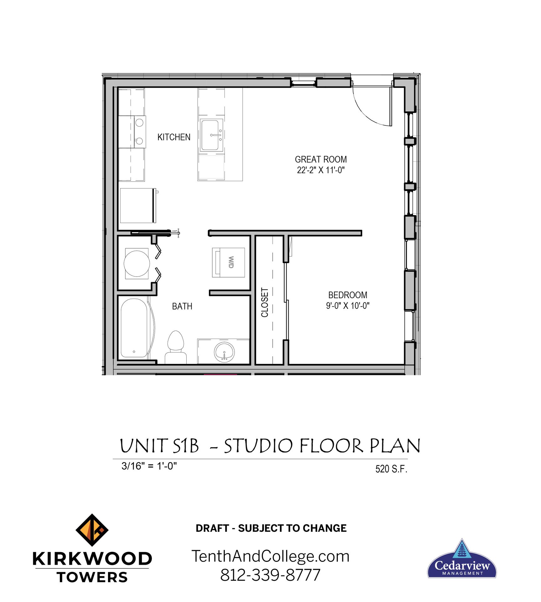 Bloomington Apartment: 221 E. Kirkwood Ave.