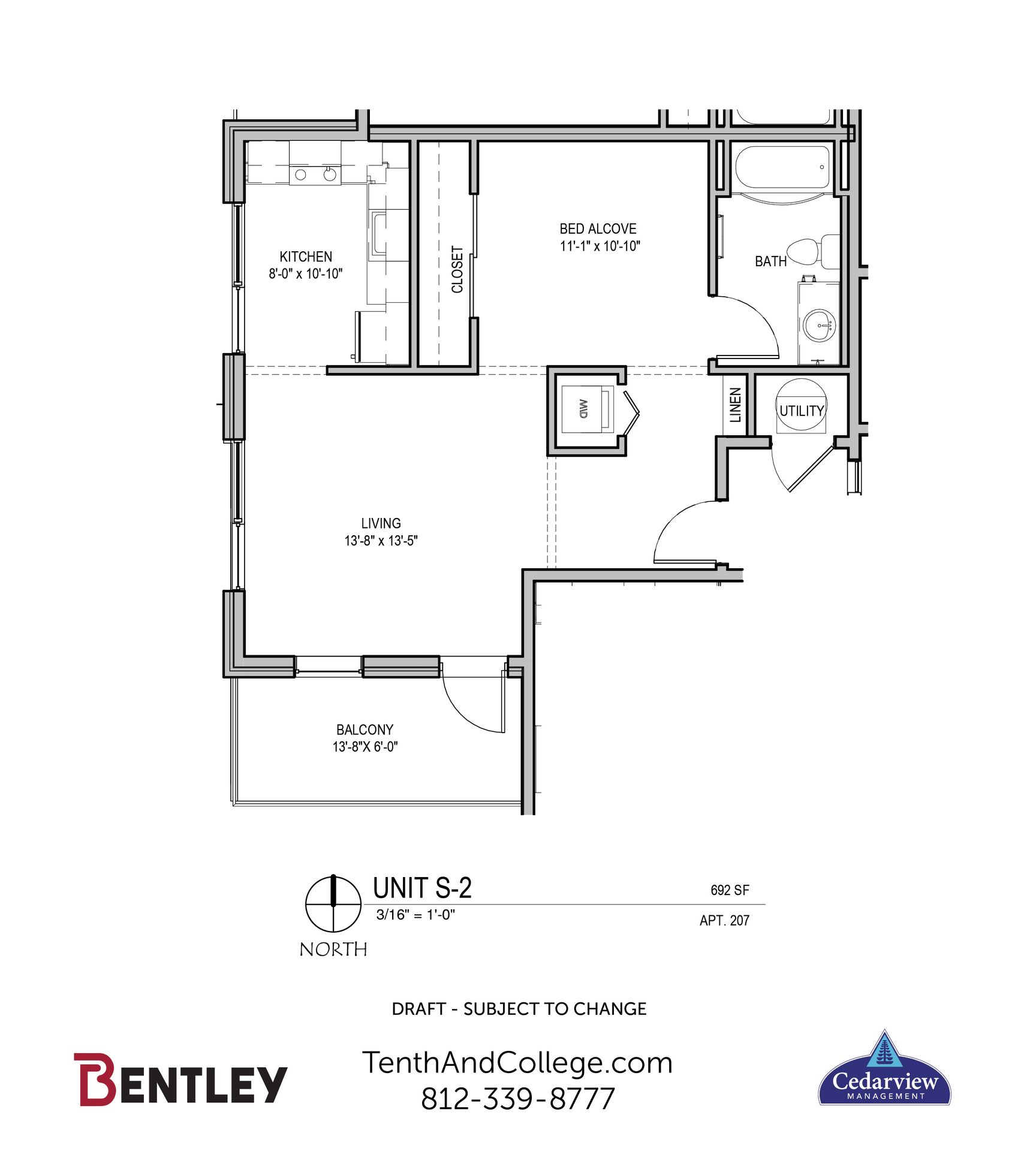 Bloomington Apartment: 650 N. College Avenue