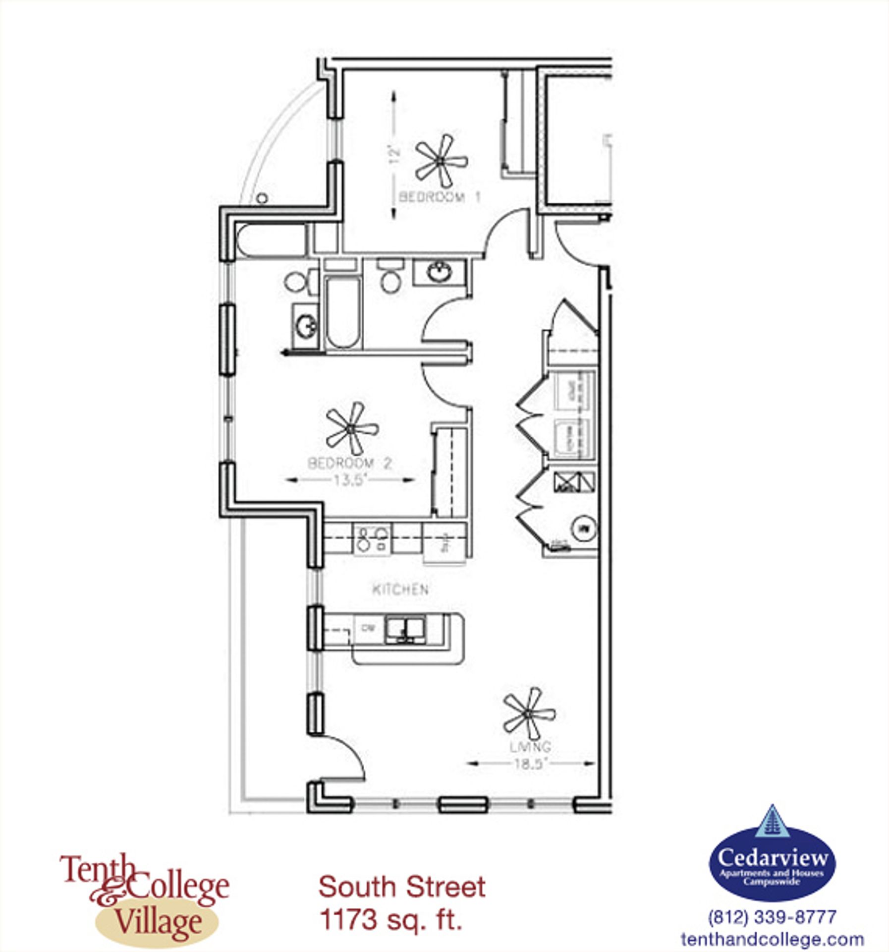 Bloomington Apartment: 602 N. Morton Street