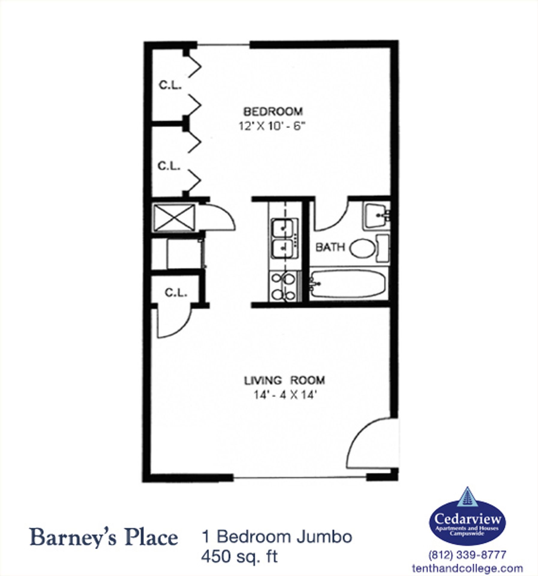 Bloomington Apartment: 612 N. Grant Street
