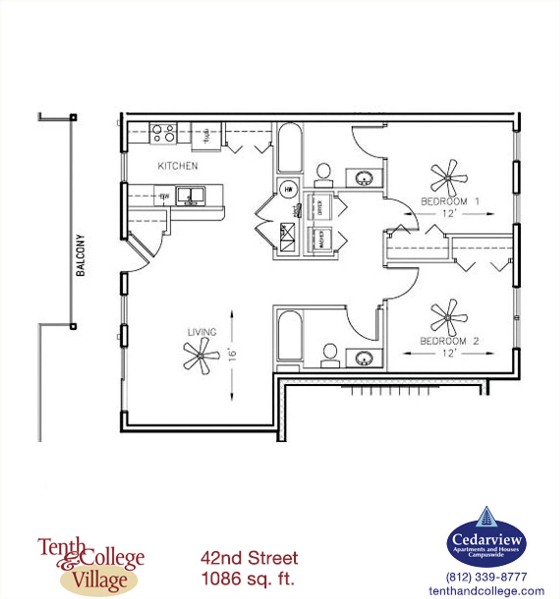 Bloomington Apartment: 602 N. Morton Street