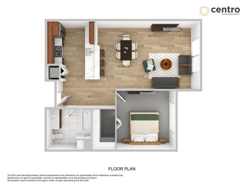 Spacious and full of natural light here at Bookmark Apartments – photo 1