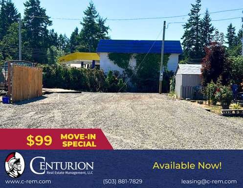 $545 First 3 Months, SE Salem RV/ 5th Wheel Space, W/S/G Paid, Available Now!!