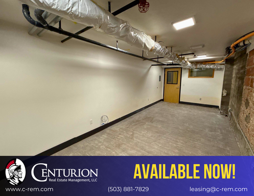 Office Space for Rent, Basement Unit, Lease Terms Negotiable, AVAILABLE NOW!