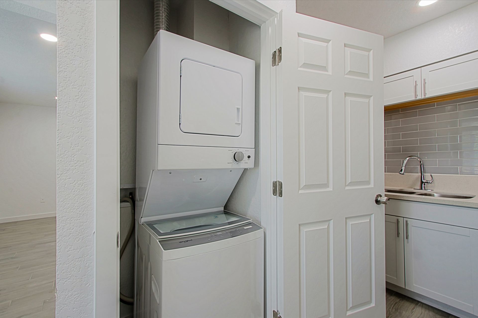 In-home laundry area — representative home at Urbana at Arcadia.