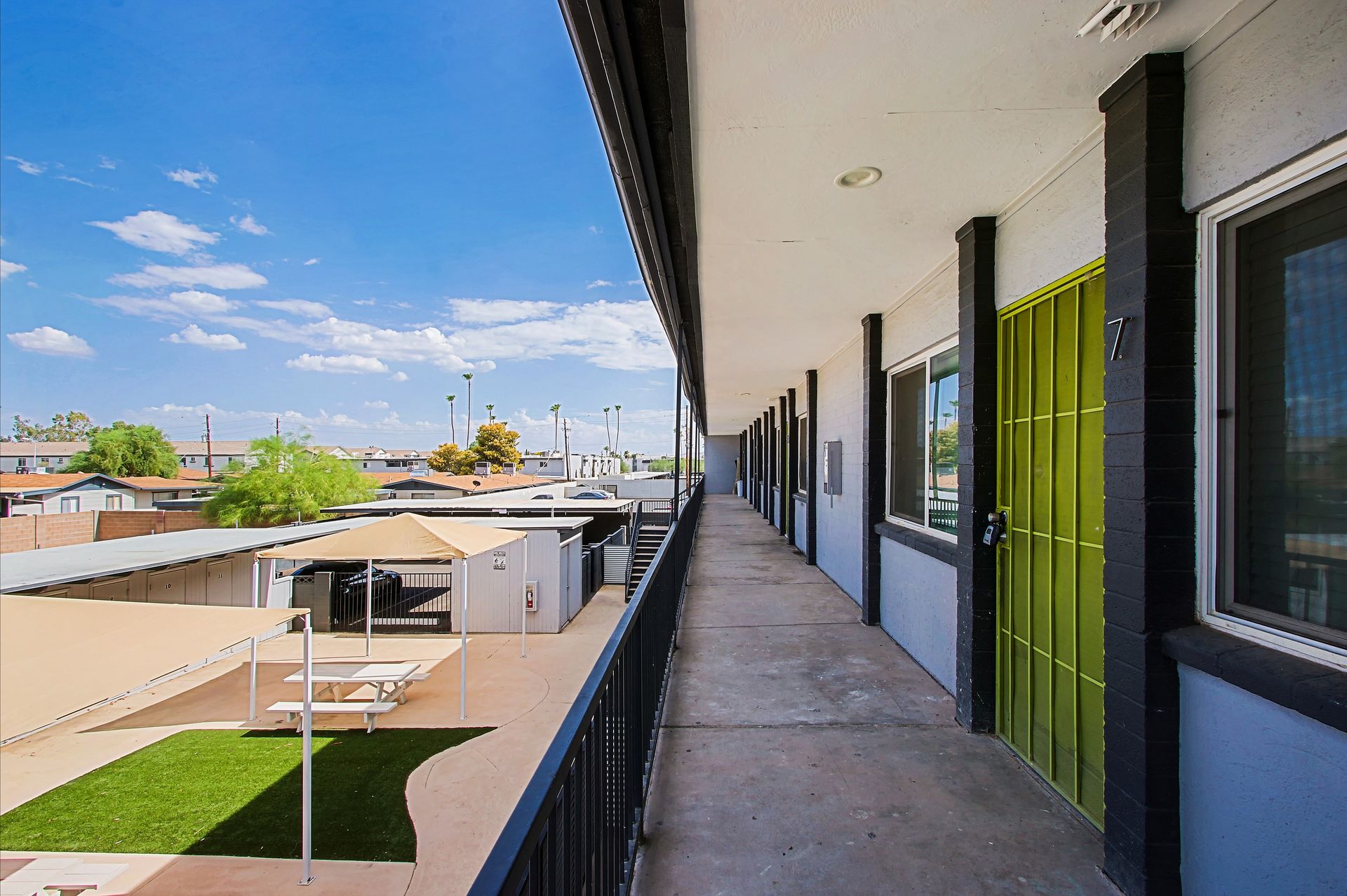Building exterior at Urbana at Arcadia.