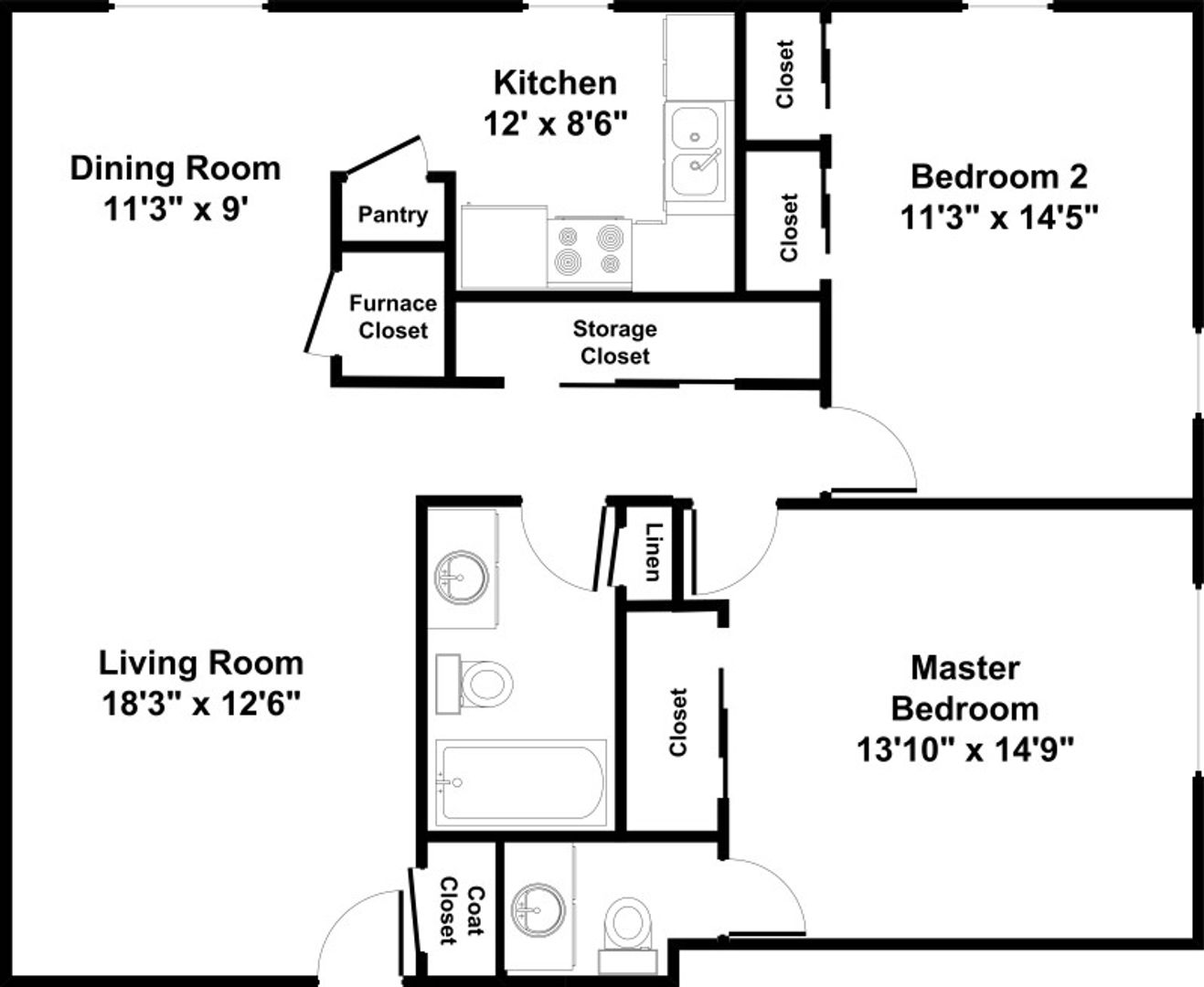 Fenton Apartment: 684 South Old Highway 141