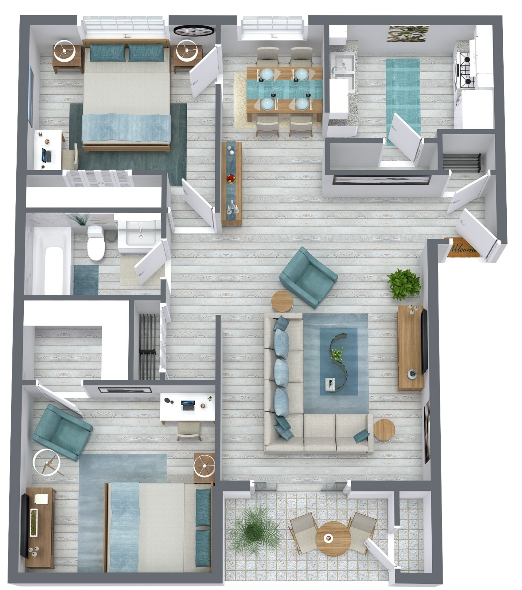 Lubbock Apartment: 5401 50th St