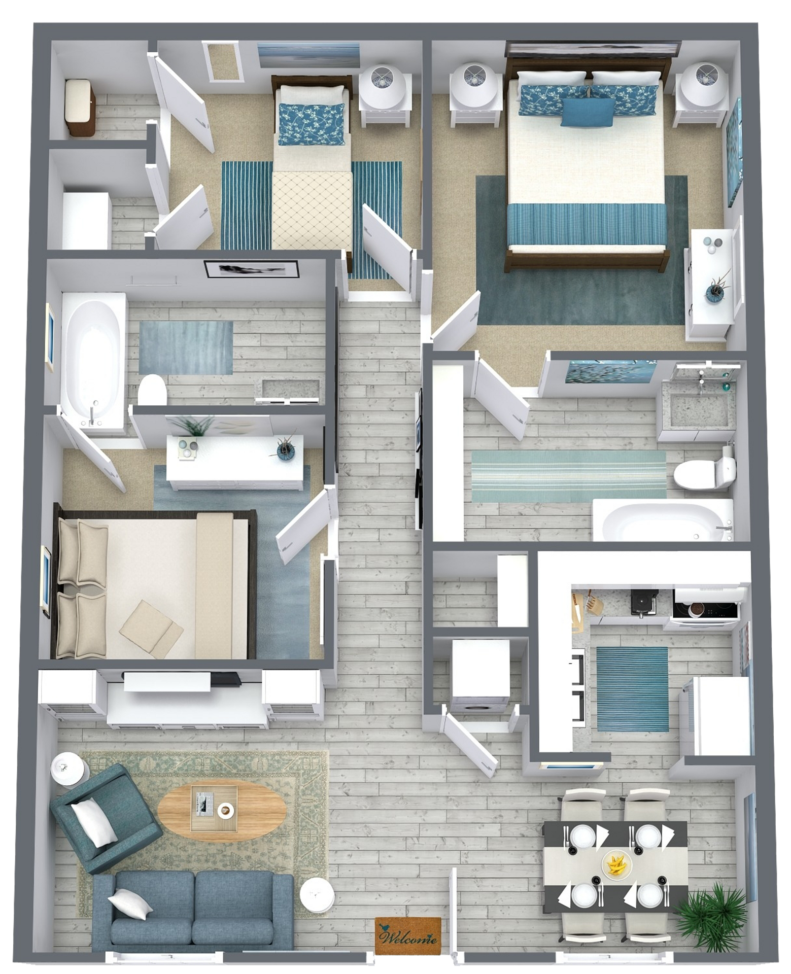 Lubbock Apartment: 2400 44th St