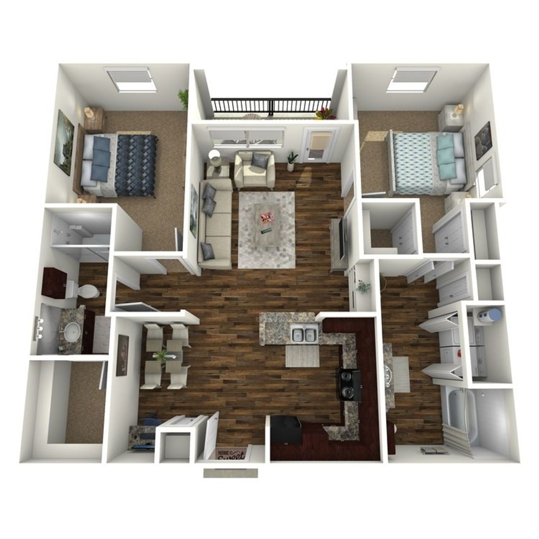 Shenandoah Apartment: 1018 Wellman Road