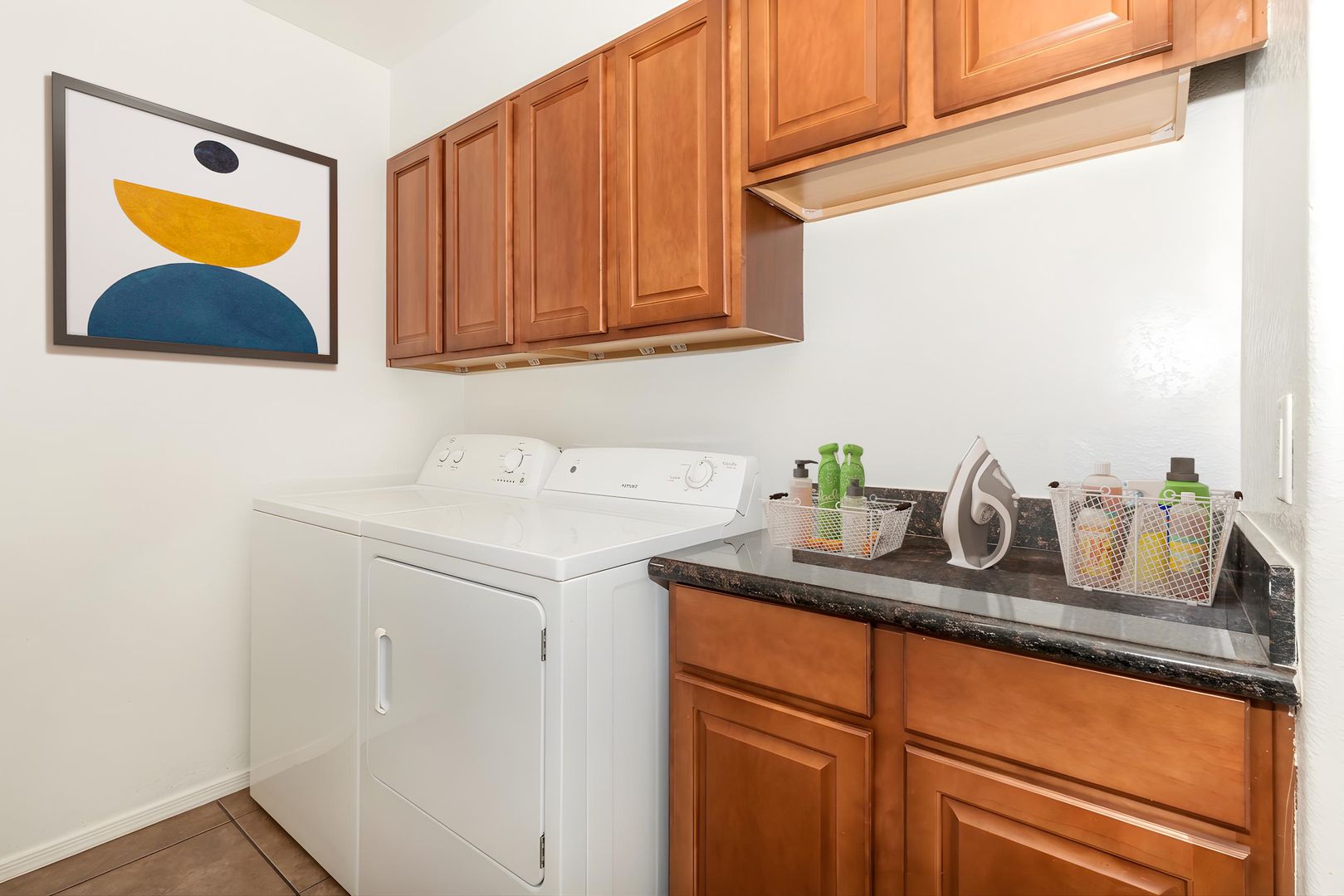 Laundry room at Valencia