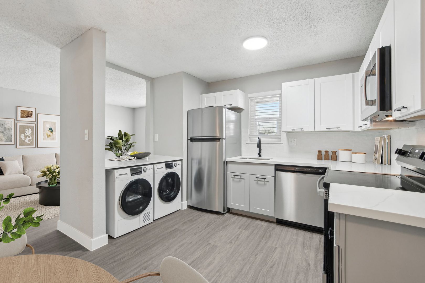 Laundry room at The Gaucho on Glendale